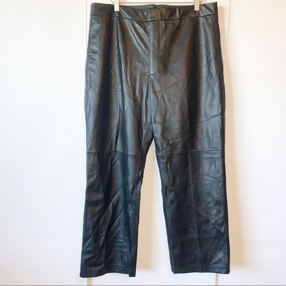 Lauren Ralph Lauren 100% Lamb Leather Pants